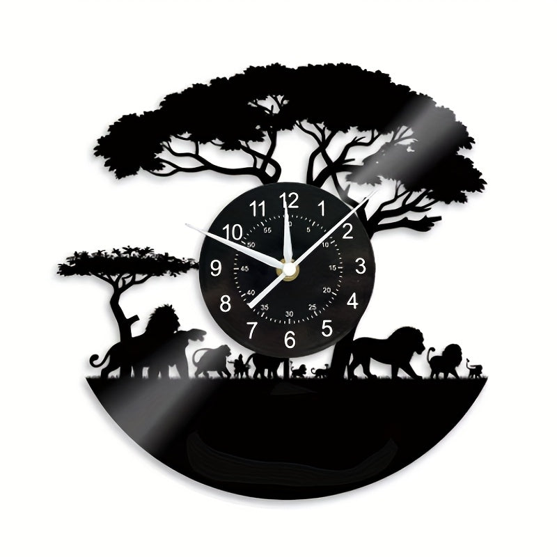 Horloge lumineuse Savannah — Horloge lumineuse décorative à LED