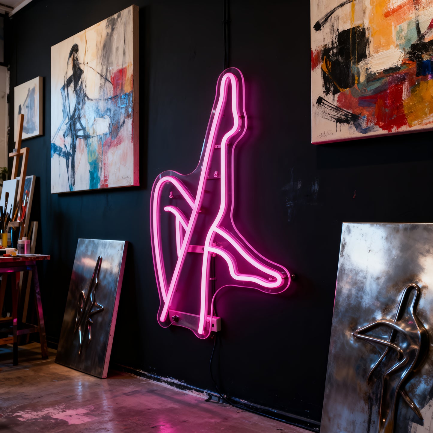 Pleasure Legs LED Neon — Iluminação Night Glow