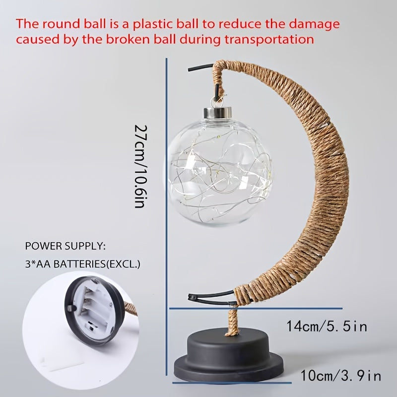 Lampe LED Luna Glow — Éclairage nocturne