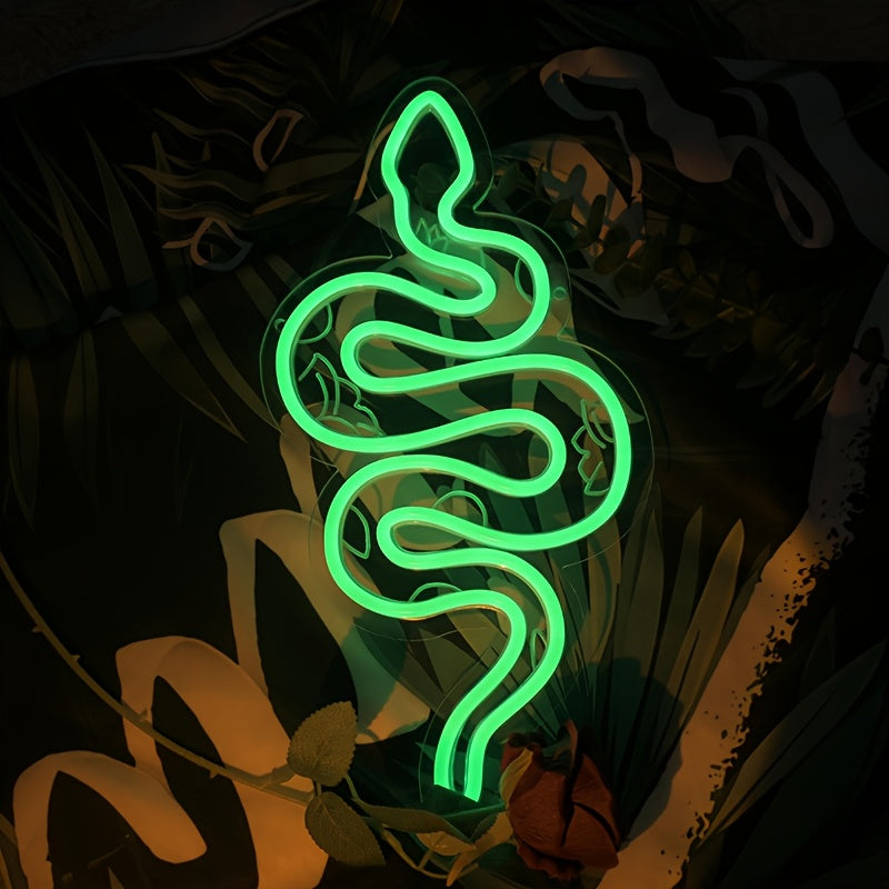 Neon Snake LED — Iluminação Night Glow