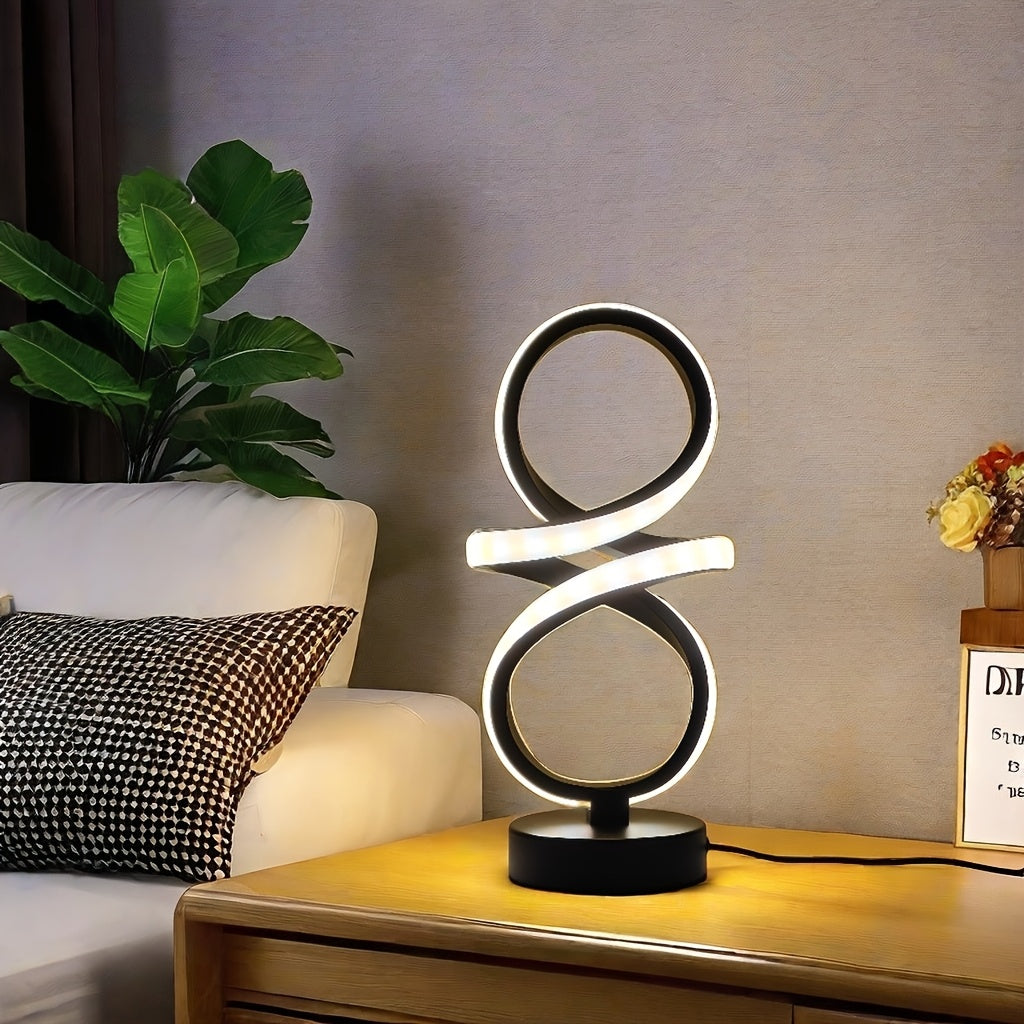 Lampe LED à boucle infinie — Éclairage nocturne