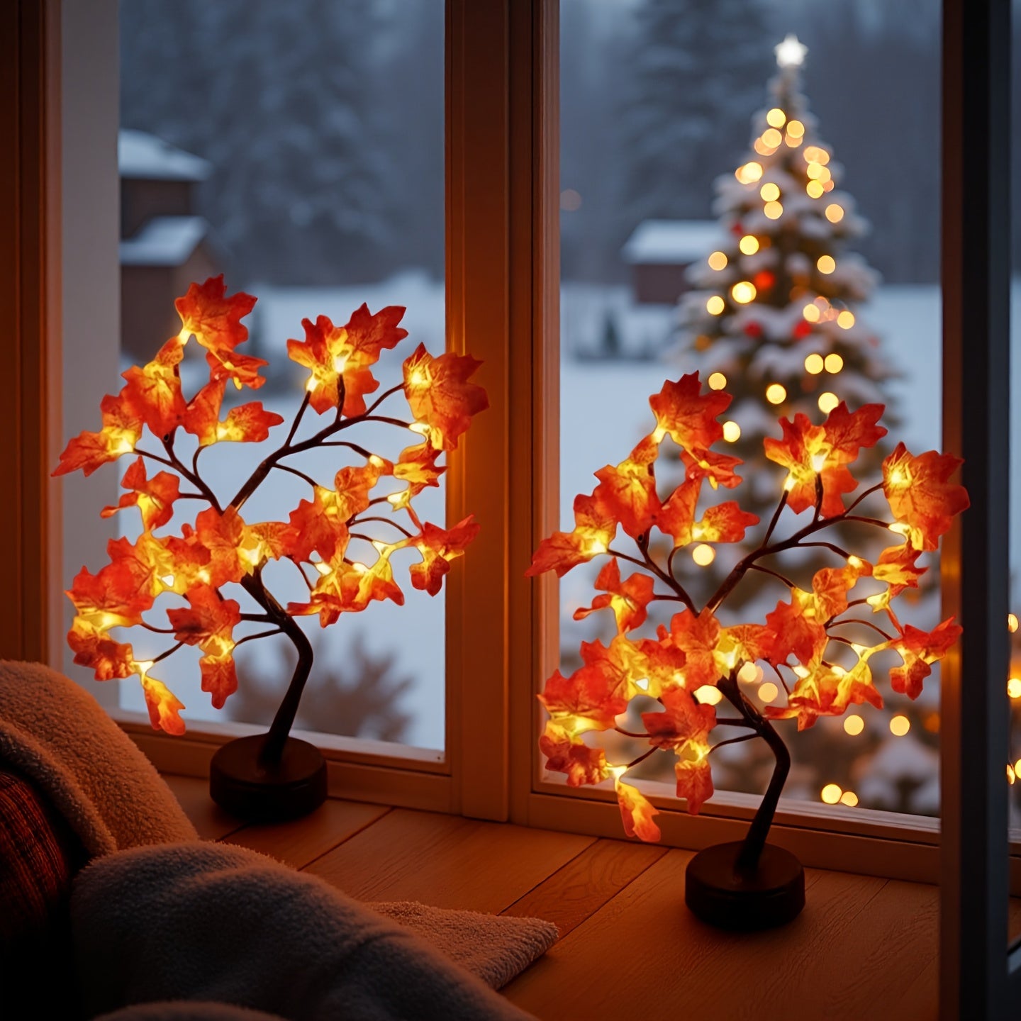Autumn Glow Tree LED — Iluminação Night Glow