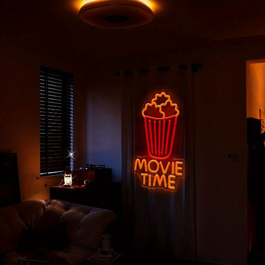 Movie Time LED Neon — Iluminação Night Glow