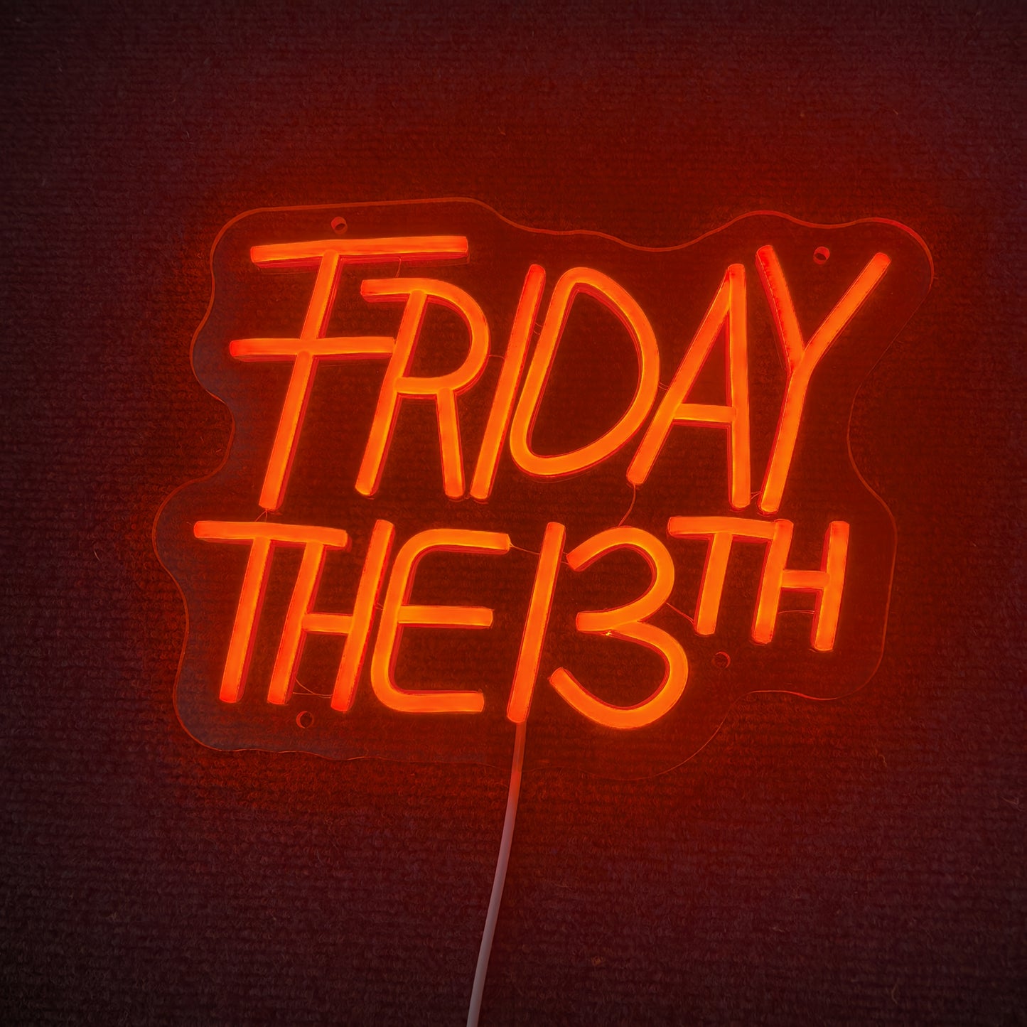 Friday The 13th LED Neon — Iluminação Night Glow