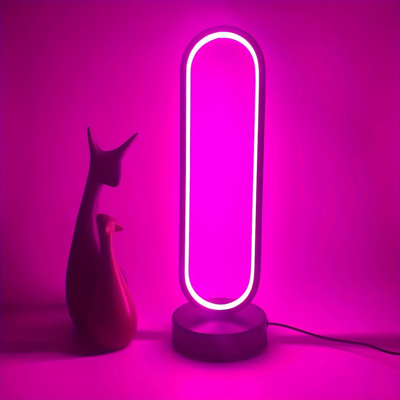 Ampoule LED ovale à effet lumineux — Éclairage nocturne