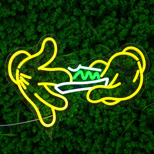Roll Joint LED Neon — Iluminação Night Glow