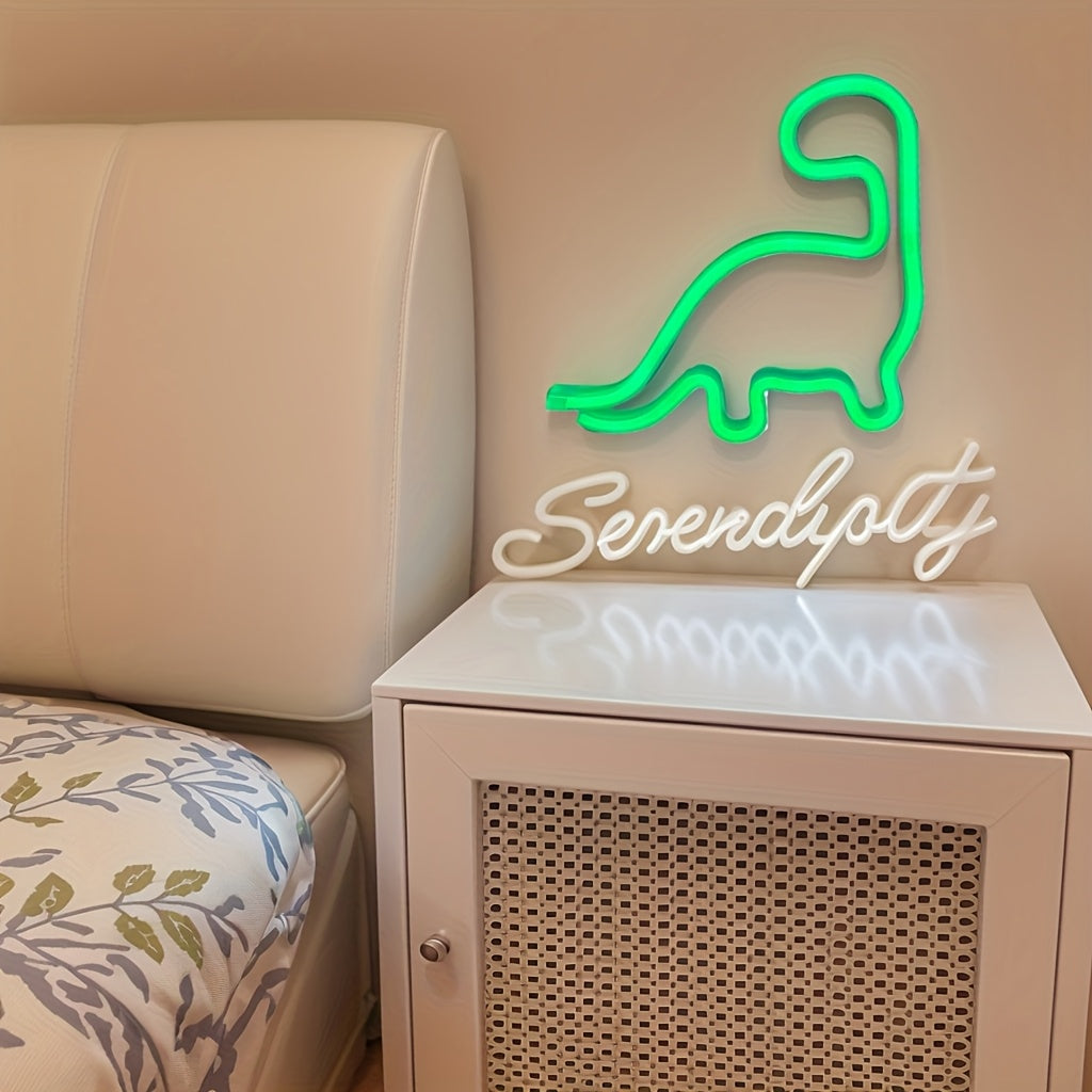 Dino LED Neon — Iluminação Night Glow
