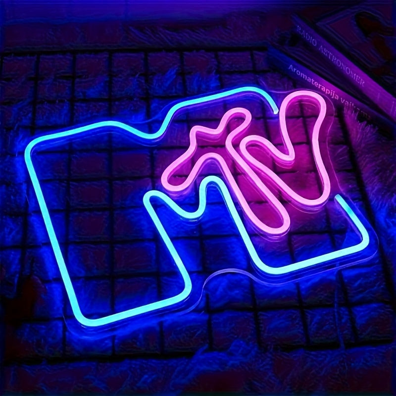 MTV Icon LED Neon — Iluminação Night Glow