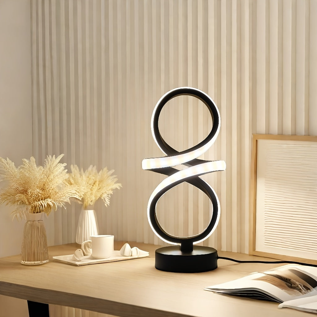 Lampe LED à boucle infinie — Éclairage nocturne