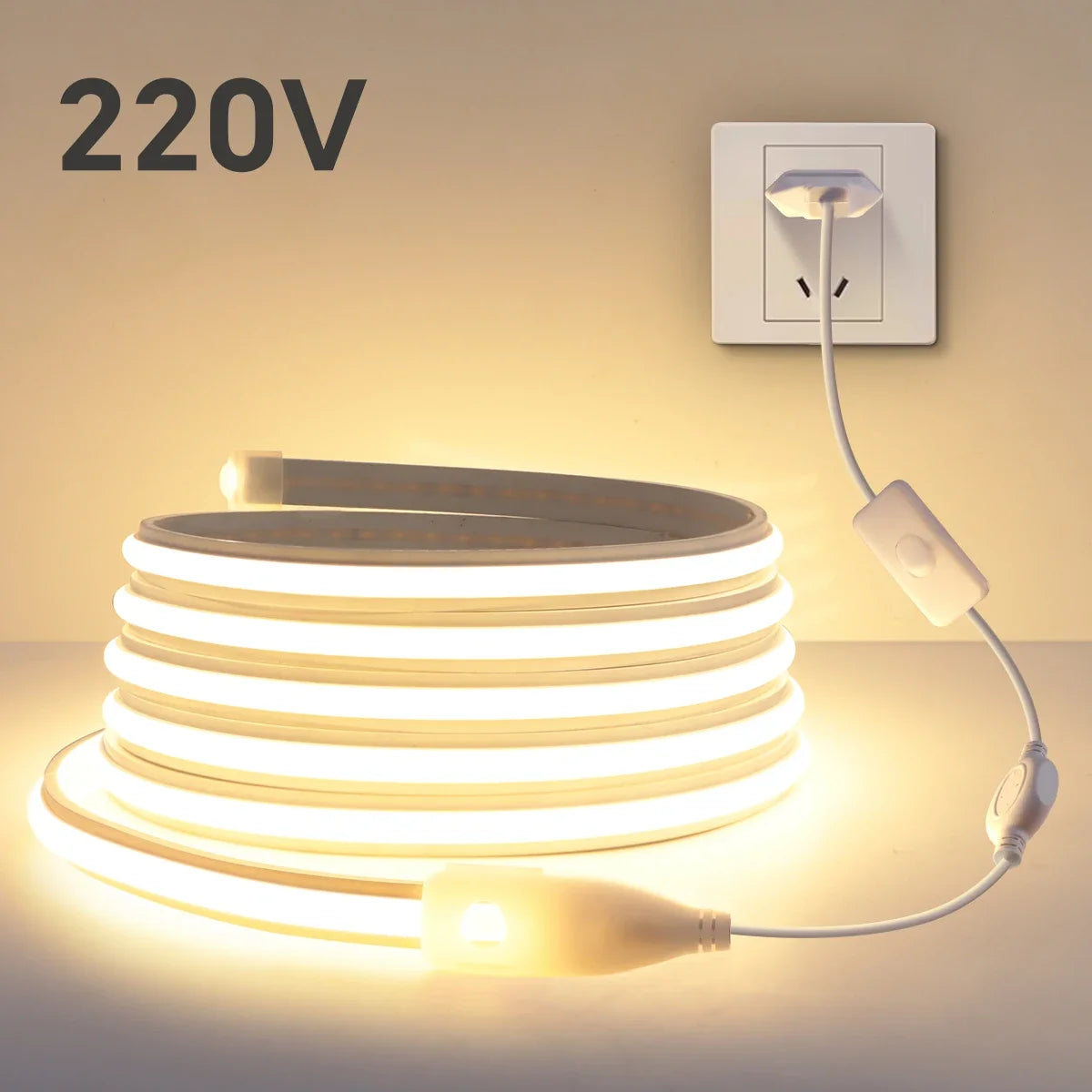 Neon Flex 220V COB — Fita LED Night Glow