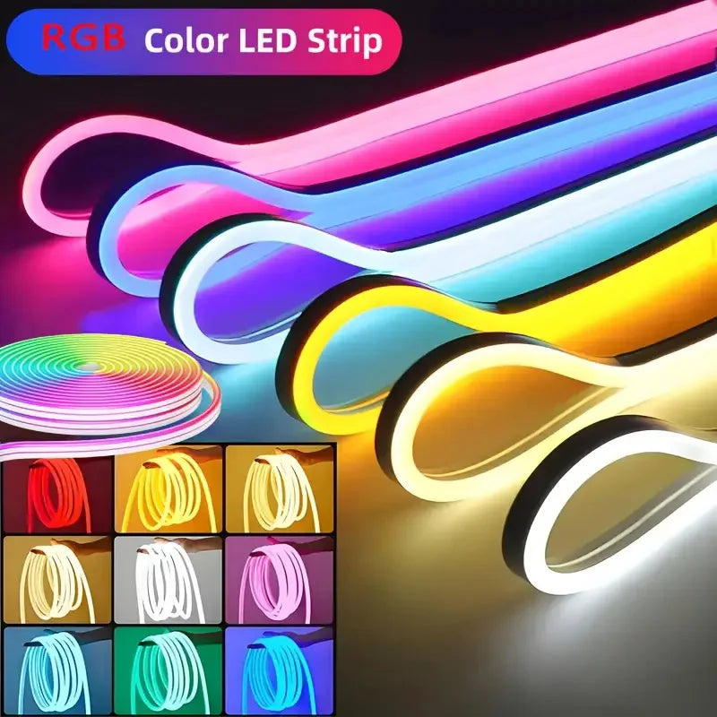 RGB Neon Strip Pro — Iluminação LED Night Glow