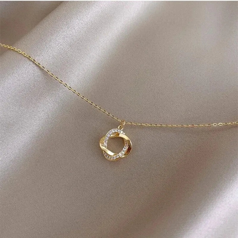 Gold Plated Cross Pendant Necklace