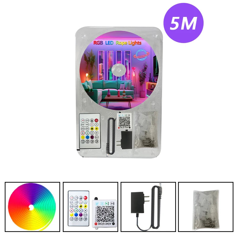 RGB Neon Strip Pro — Iluminação LED Night Glow