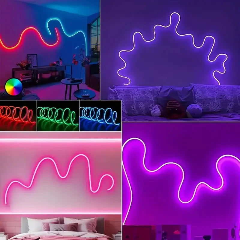 RGB Neon Strip Pro — Iluminação LED Night Glow
