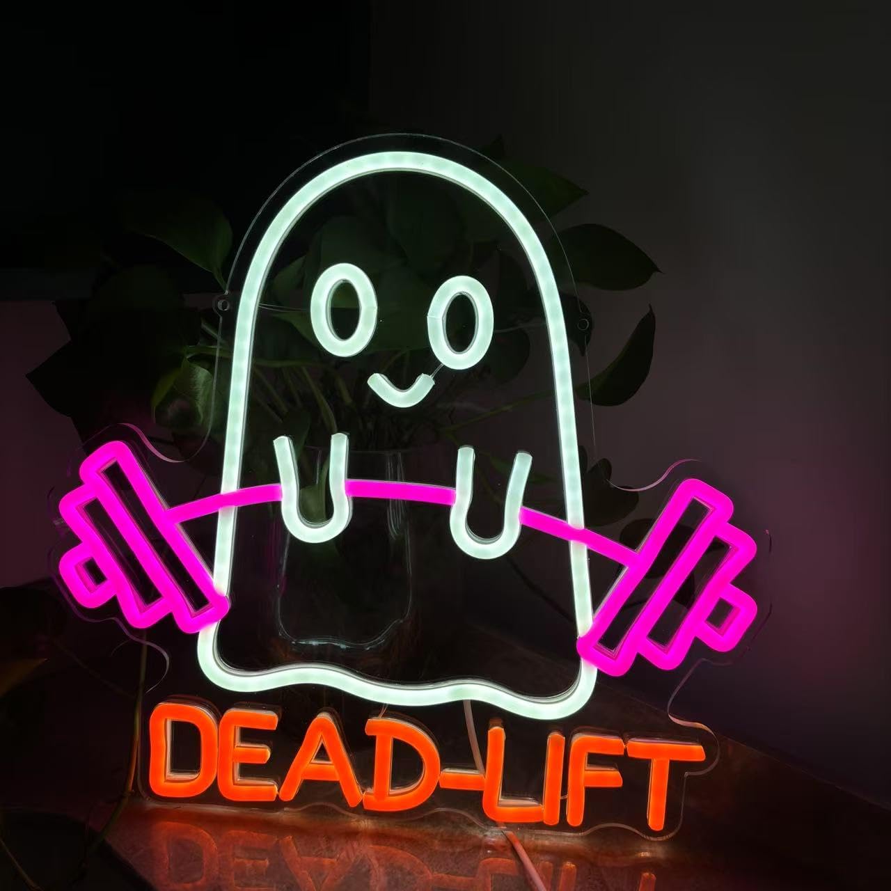 Dead-Lift Ghost LED Neon — Iluminação Night Glow