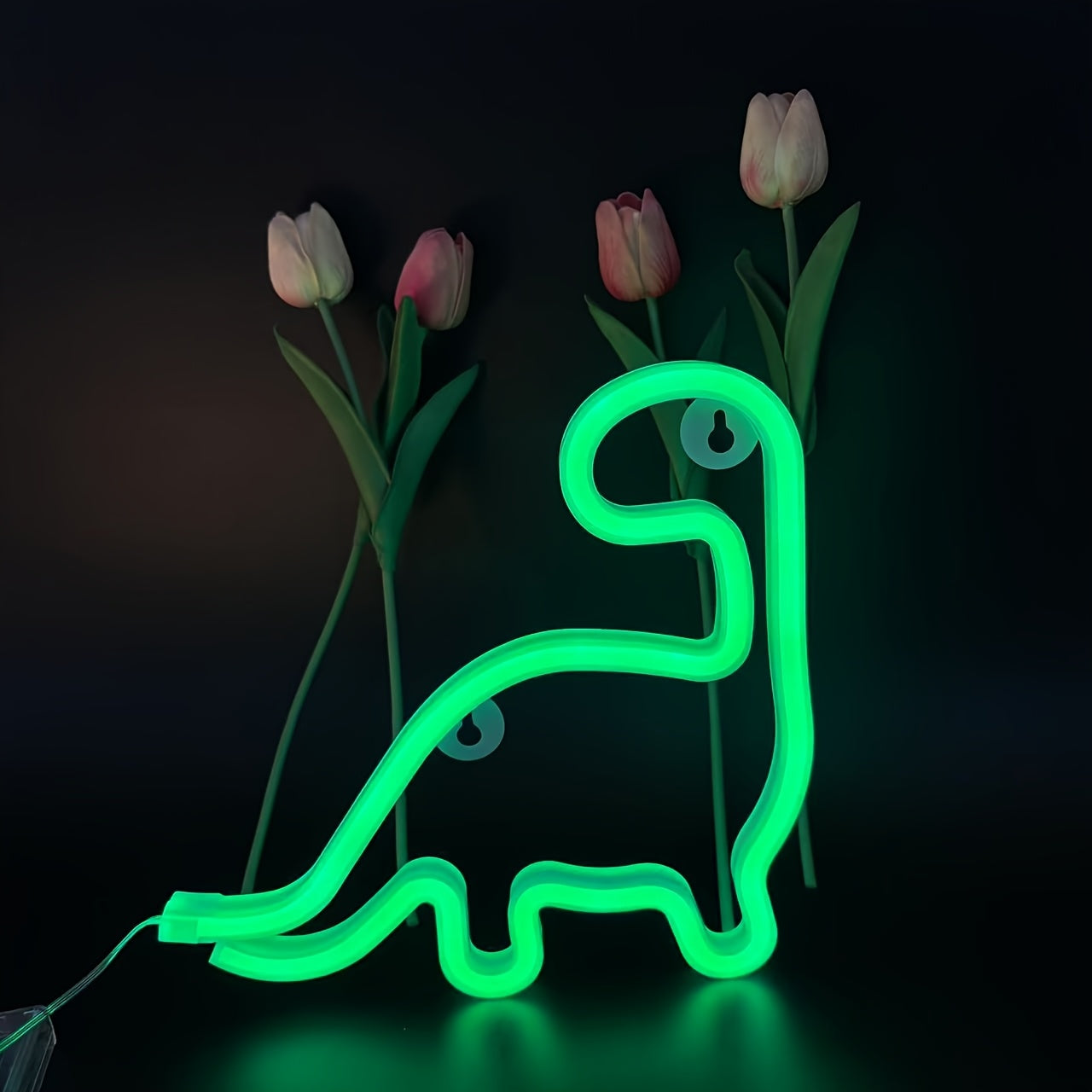 Dino LED Neon — Iluminação Night Glow