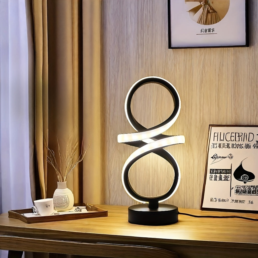 Lampe LED à boucle infinie — Éclairage nocturne