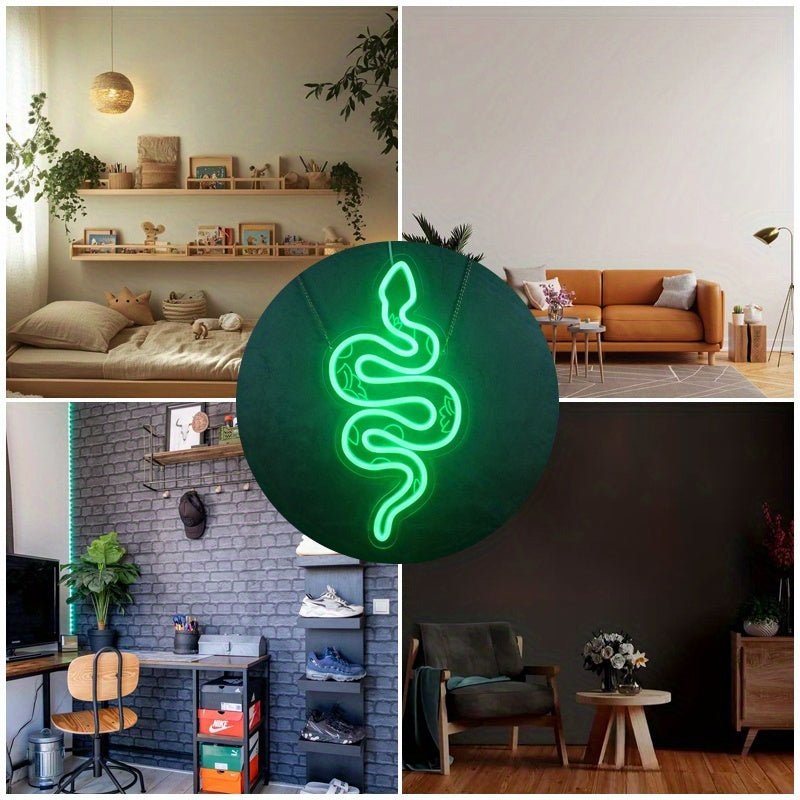 Neon Snake LED — Iluminação Night Glow