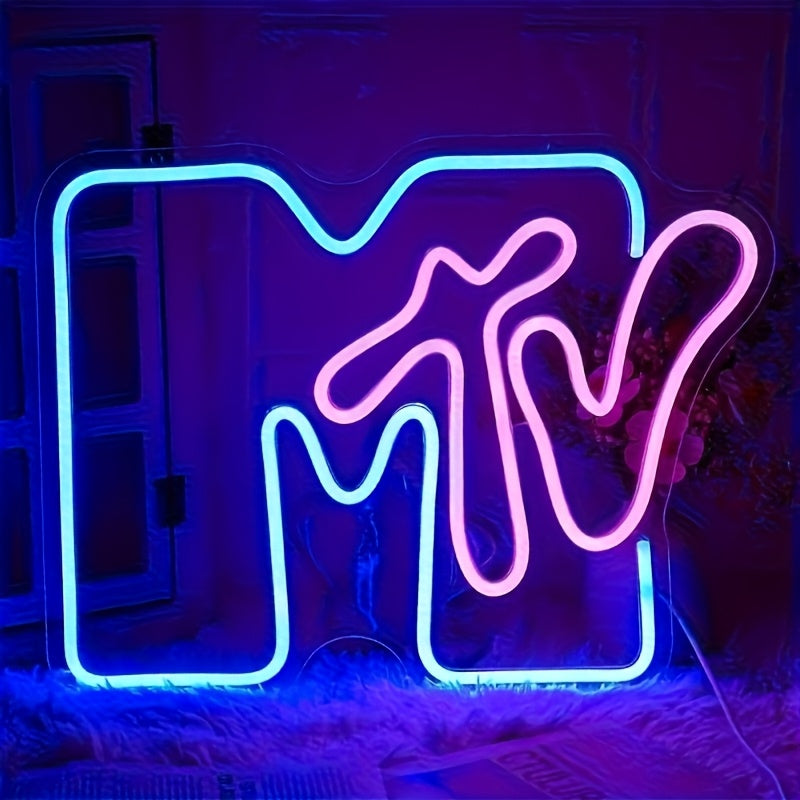 MTV Icon LED Neon — Iluminação Night Glow