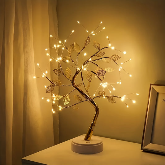 Guirlande lumineuse LED Golden Tree Light — Éclairage nocturne