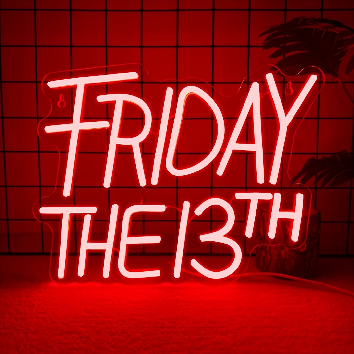Friday The 13th LED Neon — Iluminação Night Glow