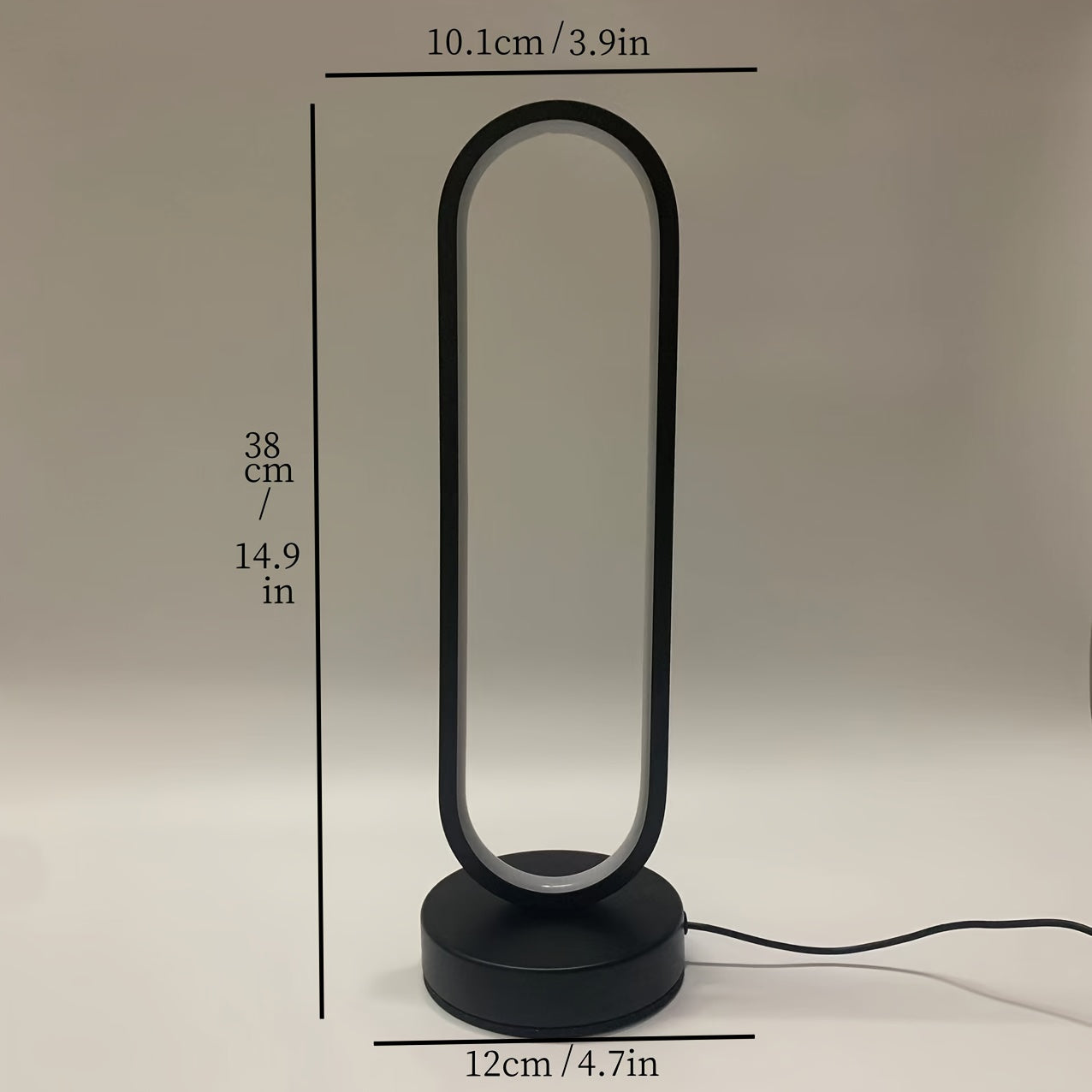 Ampoule LED ovale à effet lumineux — Éclairage nocturne