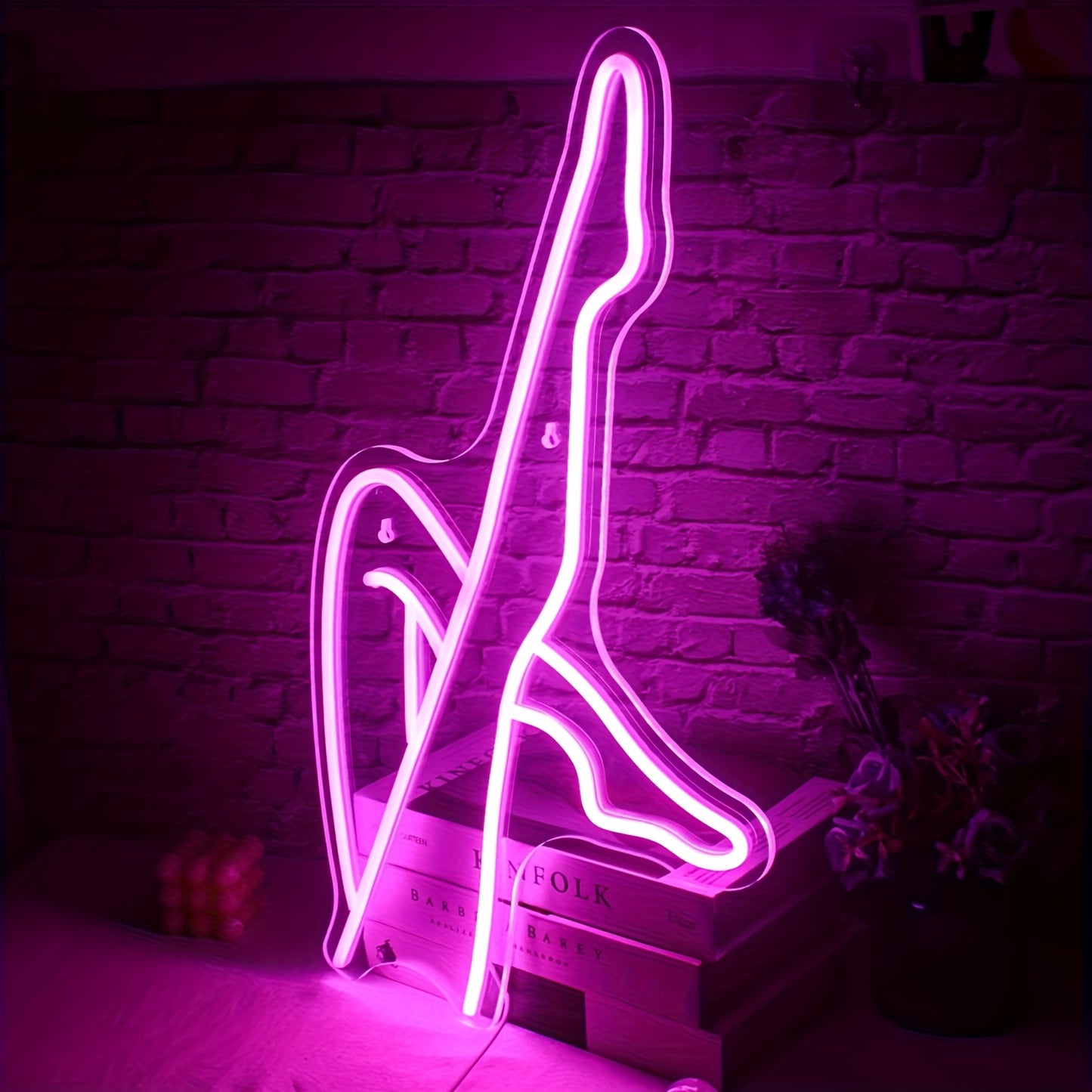 Pleasure Legs LED Neon — Iluminação Night Glow