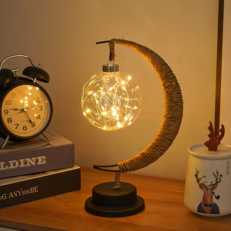 Lampe LED Luna Glow — Éclairage nocturne
