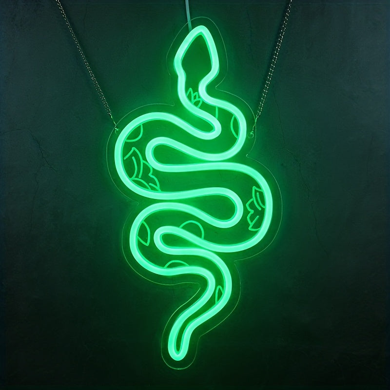 Neon Snake LED — Iluminação Night Glow